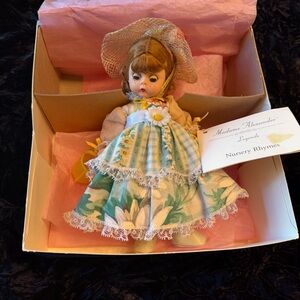 Madame Alexander Nursery Rhymes “Mary Mary Quite Contrary” doll
